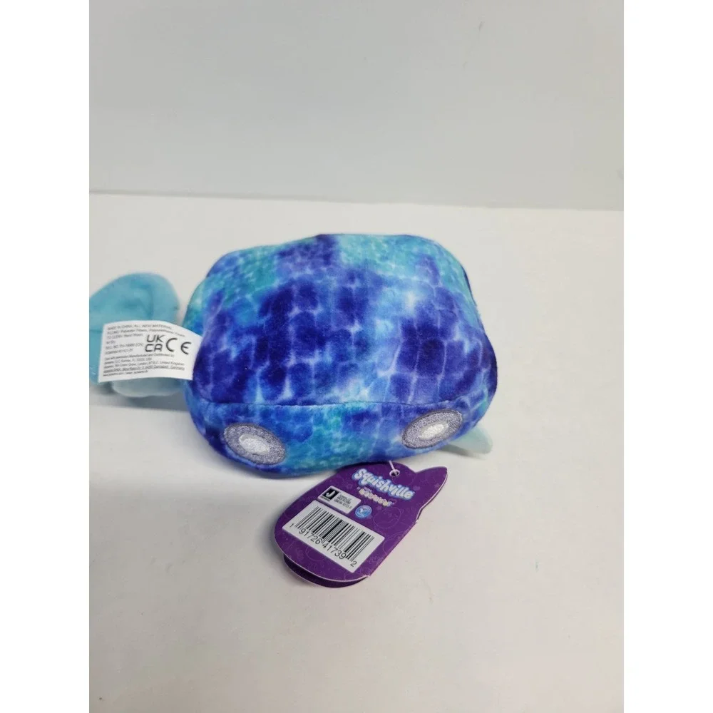 Squishville by Squishmallows Blue‎ Tie Dye Plush Car Mystery Accessory Series 9